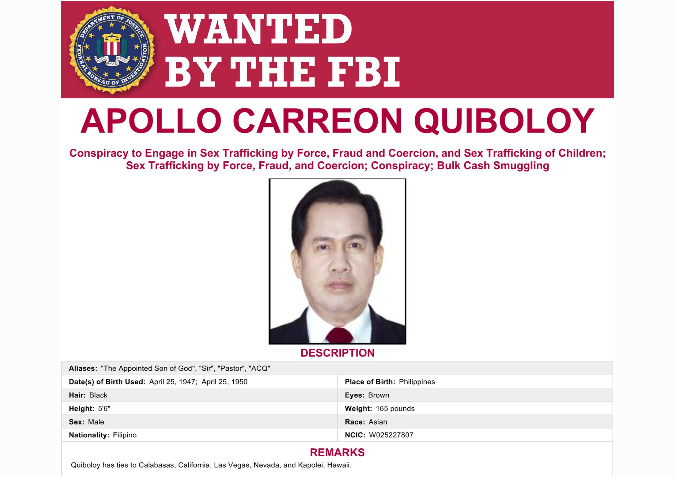 Potential Diplomatic Repercussions for the US Following the Extradition of Apollo Quiboloy from the Philippines